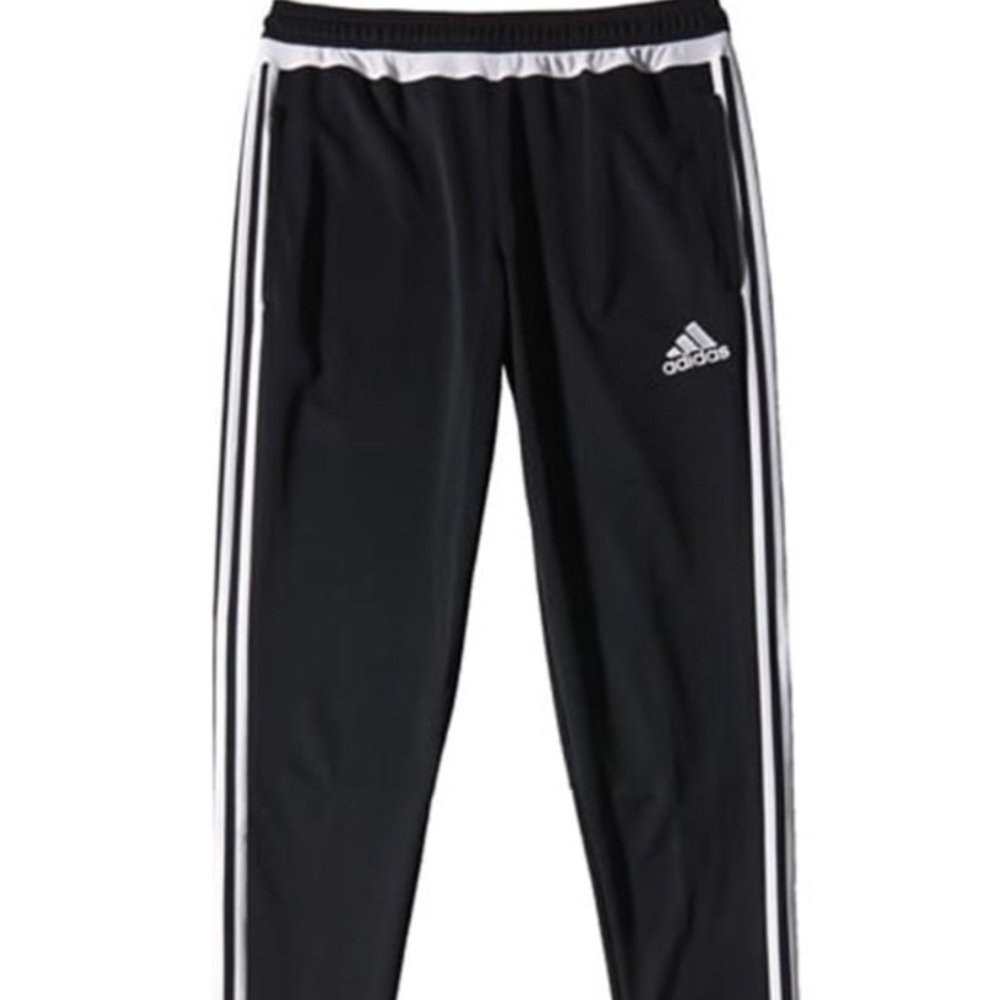 Climacool/Adidas black and white sweatpants